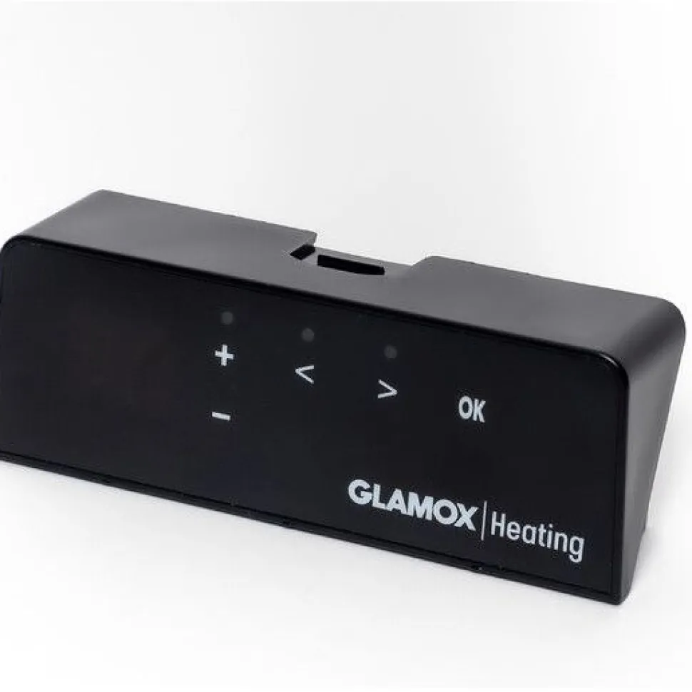 Termostaatti Glamox Heating DT, digitaalinen, sopii Glamox Heating H40 ja H60 -lämmittimille