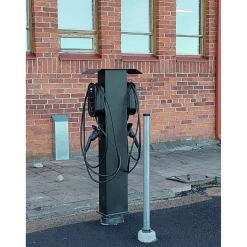 Tolppa Defa Power -latausasemille, rst, haaroituskotelo 10mod