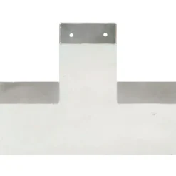 Tolppaliitin X-muoto galvanoitu metalli 91x91mm