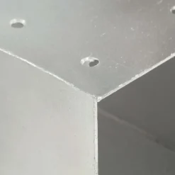 Tolppaliitin Y-muoto galvanoitu metalli 91x91mm