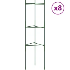 Tomaattihäkki, 116 cm teräs ja PP, eri määrillä ja malleja (38130)