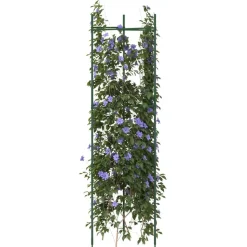 Tomaattihäkki, 116 cm teräs ja PP, eri määrillä ja malleja (38130)