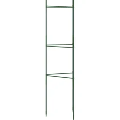 Tomaattihäkki, 116 cm teräs ja PP, eri määrillä ja malleja (38130)