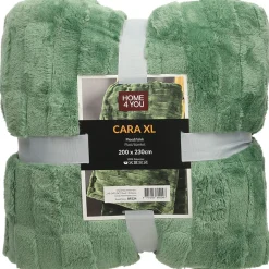 Torkkupeitto Home4You CARA XL 200x230 cm, vihreä