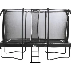 Trampoliini Salta First Class 244x427cm musta sis. turvaverkon portaat