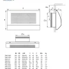 Tuloilmaventtiili TINO-P 125