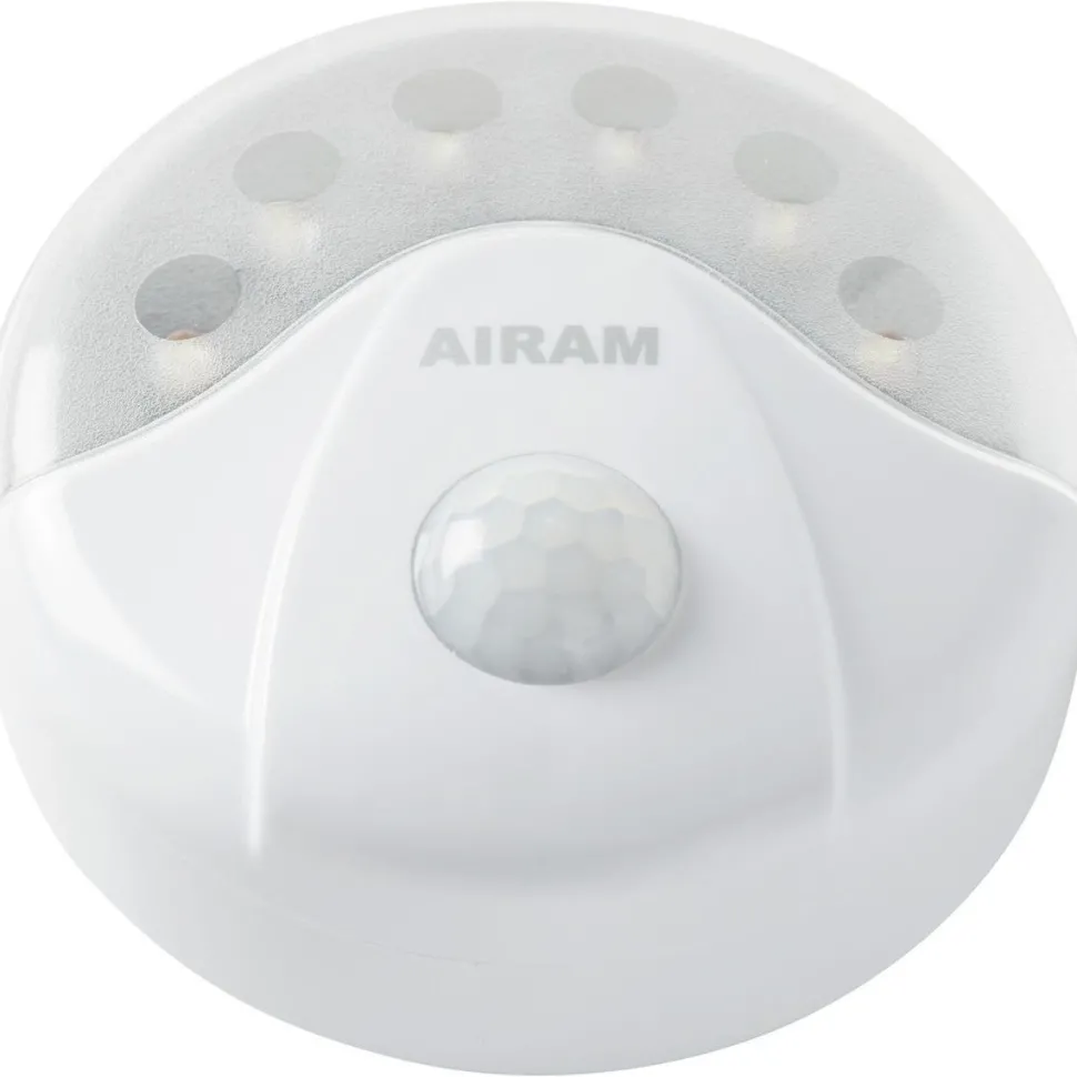 Tunnistinvalo Airam NOX, 6xLED+sensor
