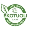 Tuoli EcoFurn Granny mänty musta