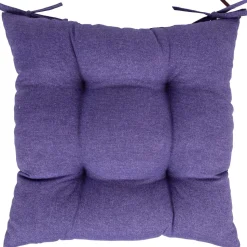 Tuolin pehmuste Home4You LONETA 40x40 cm, violetti
