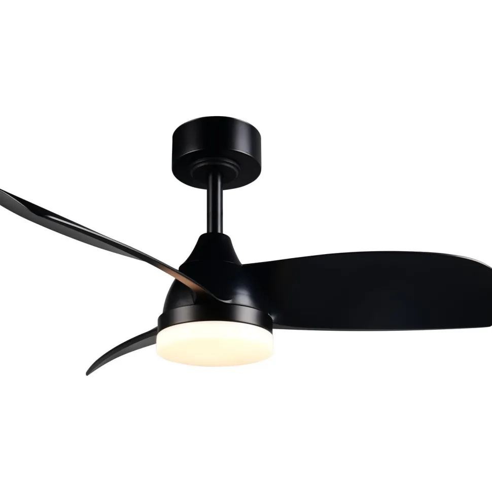 Tuuletinkattovalaisin Trio Helsinki Ø90cm LED
