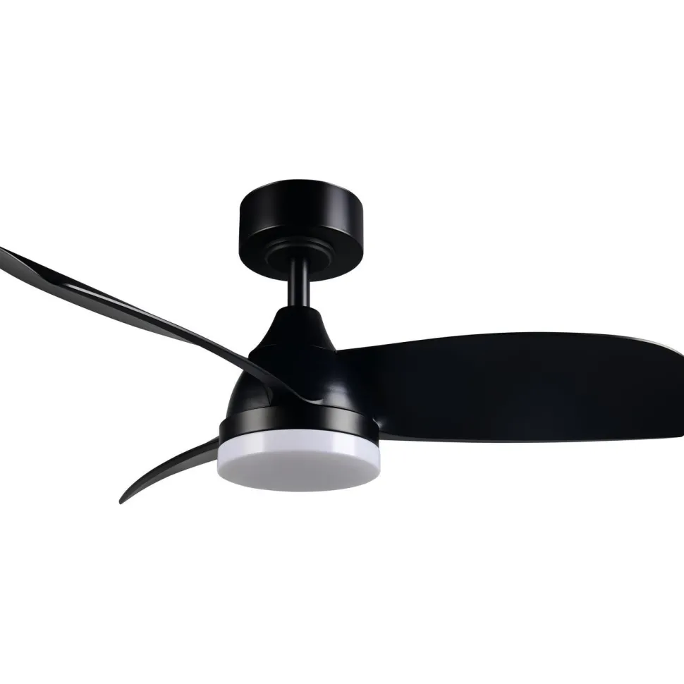 Tuuletinkattovalaisin Trio Helsinki Ø90cm LED