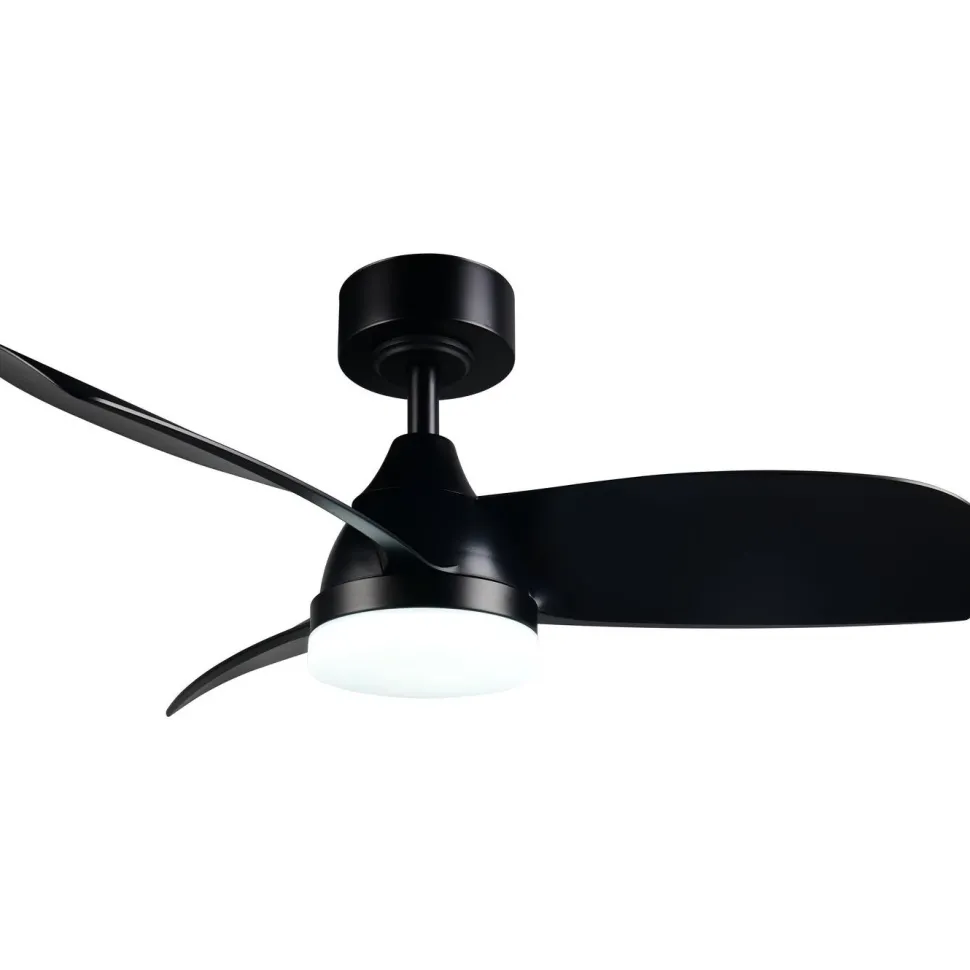 Tuuletinkattovalaisin Trio Helsinki Ø90cm LED