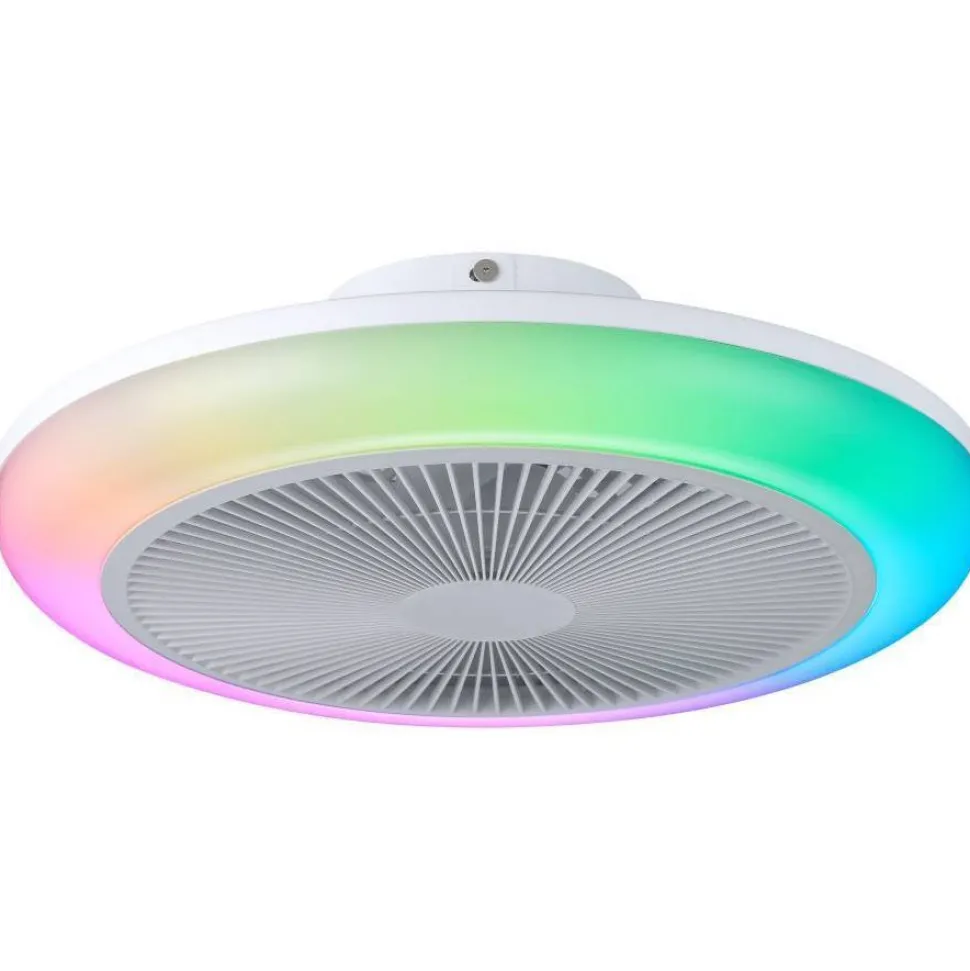 Tuuletinvalaisin Eglo Sayulita RGB Ø46cm, 2700-6500K, IP20
