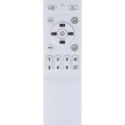 Tuuletinvalaisin Eglo Vallonia RGB/CCT LED Ø48cm kaukosäädin musta