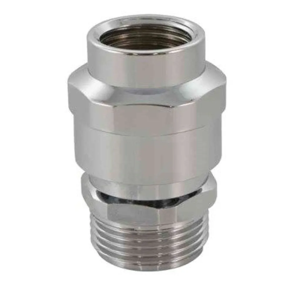 Tyhjöventtiili Oras 261032 G1/2 sk x G3/4 uk kromi