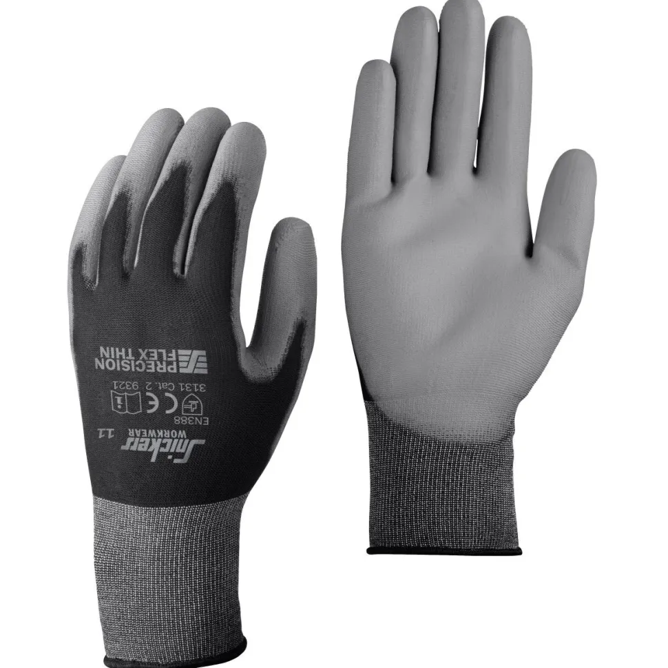 Työkäsineet Snickers Workwear 9321 Precision Flex Light harmaa