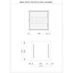 Tynnyrisauna Tene Masku 4.6m²