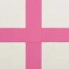 Täytettävä voimistelumatto pumpulla 400x100x15 cm PVC pinkki