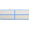 Täytettävä voimistelumatto pumpulla 500x100x15cm PVC sininen