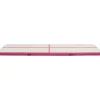 Täytettävä voimistelumatto pumpulla 600x100x15 cm PVC pinkki