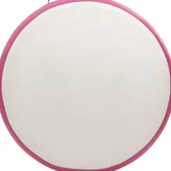 Täytettävä voimistelumatto pumpulla 100x100x15 cm PVC pinkki