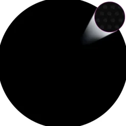 Uima-altaan suoja musta 300 cm pe