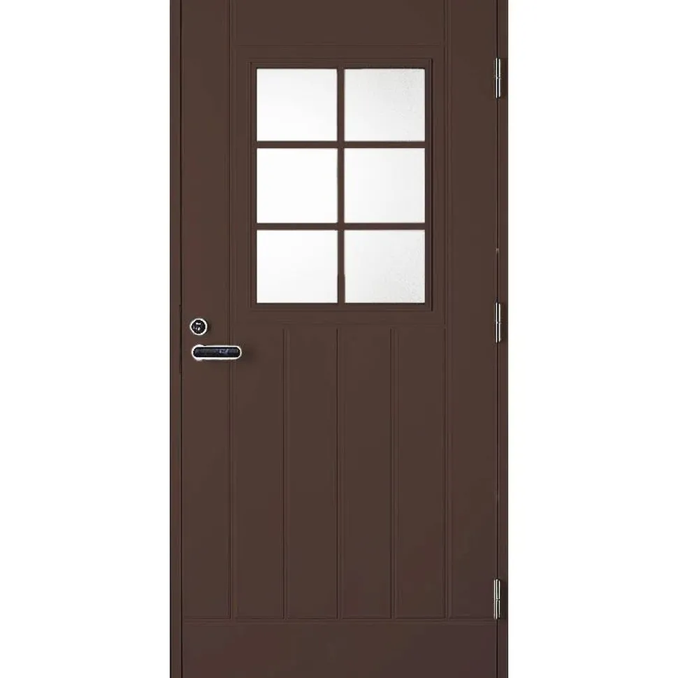 Ulko-ovi Timburg Valo Plus 9-10x21 RR32 karmi 115 mm ruskea