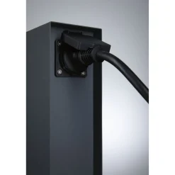 Ulkopistorasiapylväs hämärätunnistimella Paulmann Plug & Shine Rio, IP44, antrasiitti