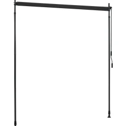 Ulkorullaverho 200x270 cm antrasiitti