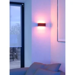 Ulkoseinävalaisin Eglo Connect.z Sania-Z, RGB CCT, IP55, ylös/alas