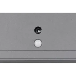 Ulkoseinävalaisin Trio Fortaleza LED 14x14cm ladattava liike- ja hämärätunnistin antrasiitti