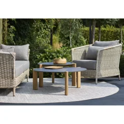 Ulkosohva Brafab Aster, 3-istuttava, beige