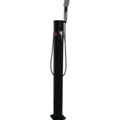 Ulkosuihku Demerx Sunny 10 Light, aurinkolämmitteinen, musta
