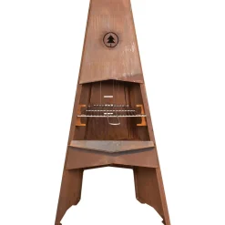Ulkotakka Espegard 120, 120cm, corten-teräs