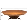 Ulkotulisija GrillSymbol Chiaro XL, Ø91cm