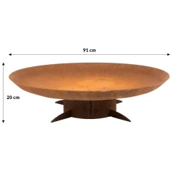 Ulkotulisija GrillSymbol Chiaro XL, Ø91cm