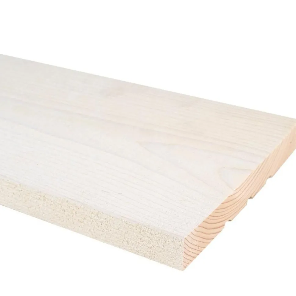 Ulkoverhouslauta JR-Wood, pohjamaalattu, valkoinen, eri vaihtoehtoja