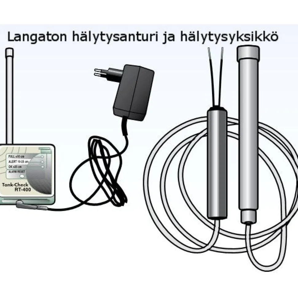 Umpisäiliö Apila 3000 L langattomalla hälyttimellä