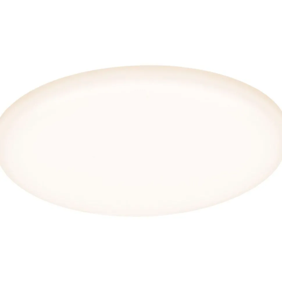 Upotettava LED-paneeli Paulmann Veluna, IP44, Ø12.5cm, 8.5W, 3000K, satiini