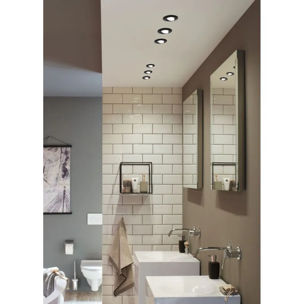 Upotettava LED-valaisin Paulmann Calla, 3kpl, IP65, Ø90mm, 6W, 530lm, 4000K, eri värejä