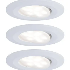 Upotettava LED-valaisin Paulmann Calla, 3kpl, IP65, Ø90mm, 6W, 530lm, 4000K, eri värejä
