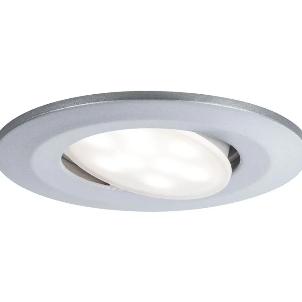 Upotettava LED-valaisin Paulmann Calla, 3kpl, IP65, Ø90mm, 6W, 530lm, 4000K, eri värejä