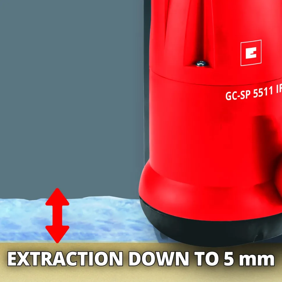 Uppopumppu Einhell Classic GC-SP 5511 IF puhtaalle vedelle