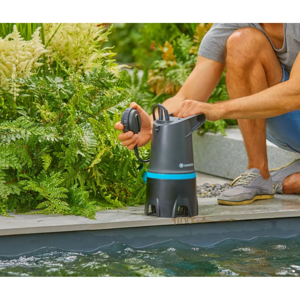 Uppopumppu Gardena 20000 Basic likaiselle vedelle
