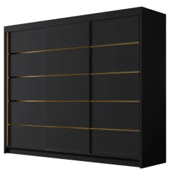 Vaatekaappi AMBER 250 VII, eri värivaihtoehtoja