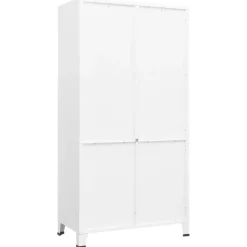 Vaatekaappi 90cm metalli eri värejä