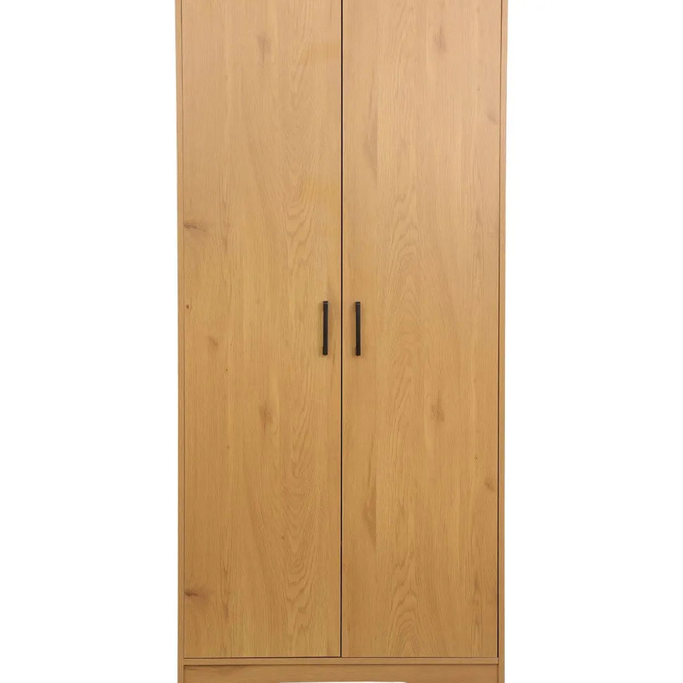 Vaatekaappi Home4You LAVINIA 83x54xK180 cm, saarni