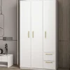 Vaatekaappi Linento Furniture Vespera, 90x171.8cm, valkoinen