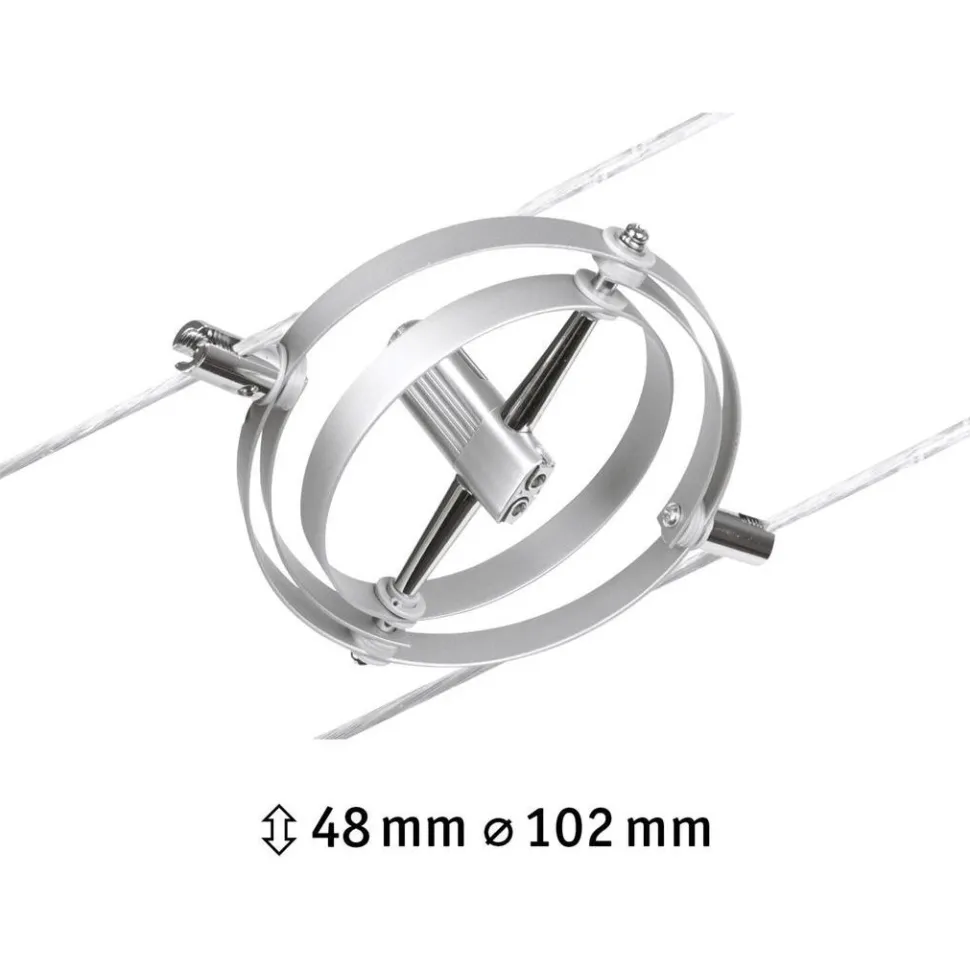 Vaijerivalaisin Paulmann CorDuo Cardan, GU5.3, 12V, eri värejä
