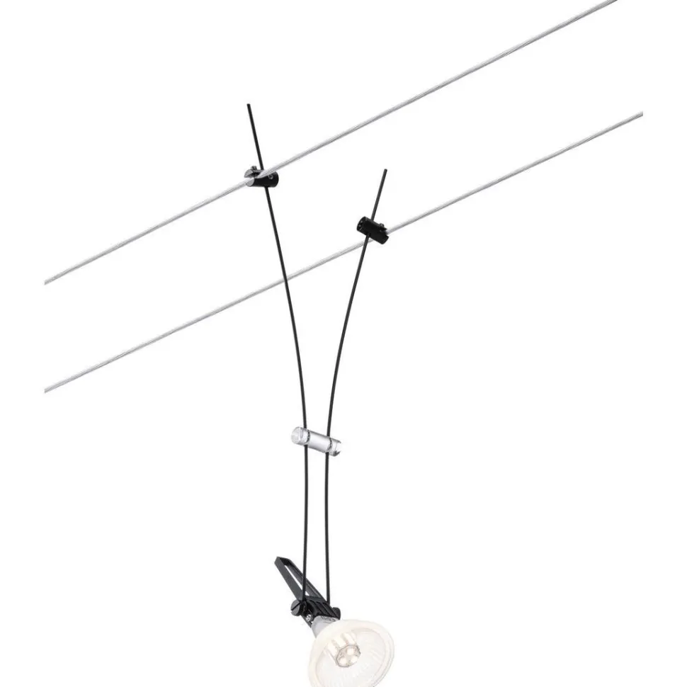 Vaijerivalaisin Paulmann CorDuo Comet, GU5.3, 12V, himmennettävä, eri värejä